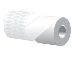 Maxstick Linerless Adhesive POS Rolls, 6 Rolls, Diamond Adhesive 3.125″x170′