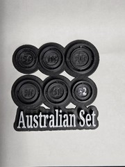Twist Crimp Coin Roll Crimper Australian Set $0.05 $0.10 $0.20 $0.50 $1.00 $2