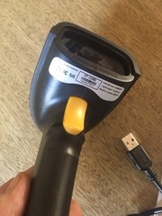 NETUM 2D Barcode Scanner, Compatible with 2.4G Wireless & Bluetooth & USB