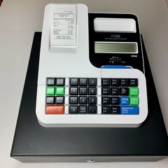 Royal Cash Register 410DX Cash Management System 89214G Keys Manual Tested Works
