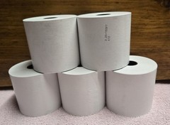 Receipt Paper, 2.25 Inches X 165 Feet Roll, 5 Rolls