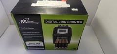 Royal Sovereign RCS-417-ADBK Digital Coin Counter Sorter Automatic Wrapper