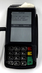 Dejavoo Z9 3.5″ VEGA3000 LCD POS Credit Card Terminal w/ No Power Cord/Tested