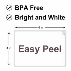 4″x6″ Thermal Shipping Labels 700 label Direct Thermal Zebra Compatible BPA Free
