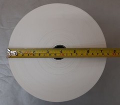 Lot of 6 Rolls BOB Thermal Paper 80 x 190 x 25 P/N 268081 *READ*