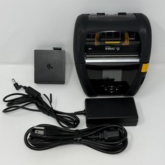 Zebra ZQ630 ZQ63-AUWA000-00 Mobile Printer 4in WiFi BT w/ Power Supply Used