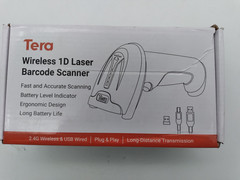 Tera 2.4Ghz Wireless USB Wired Scanner Cordless 1D Laser Barcode Reader 5100-US