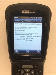 Lot OF 4 Symbol Motorola Workabout Pro 4 7528X Barcode Scanner Windows CE 6.5