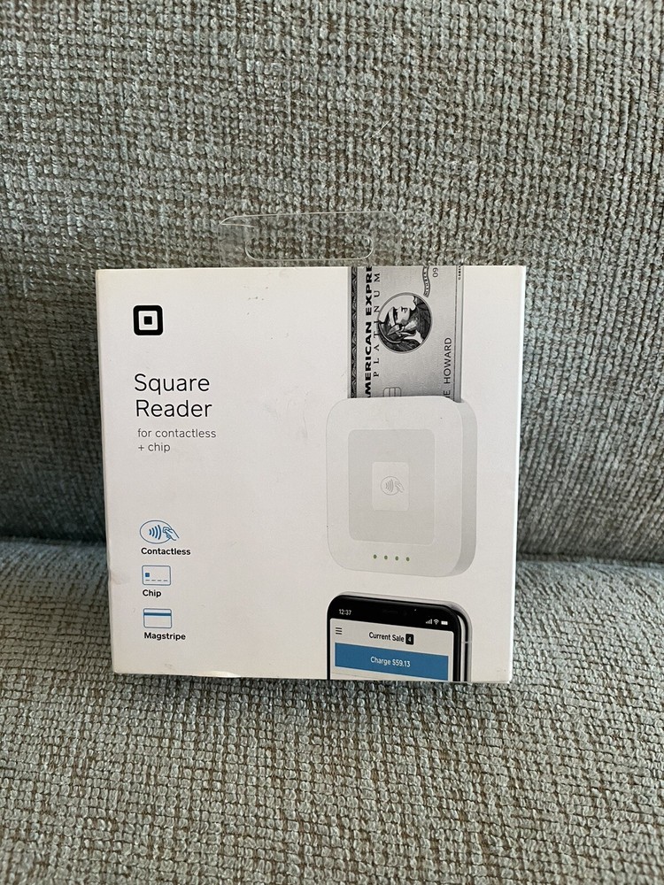 Square A-SKU-0485 Credit Card Reader + Dock For Square Reader A-SKU-0120-02