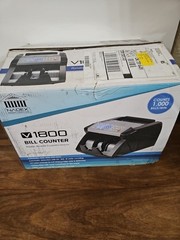 NADEX V1800 Money Counter and Counterfeit Detector Parts Only Not Working