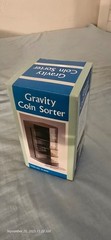NEW Gravity Coin Sorter Manual Non-Electric Change Organizer Bank US & Canadian