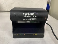 FRAUD FIGHTER UV-16 COUNTERFEIT DETECTION SCANNER WORKING