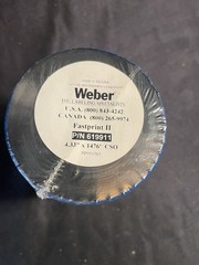 Weber 619911 Fastprint II 4.33” X 1476ft CSO Thermal Transfer Ribbon