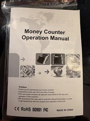Aneken Money Counter Machine with Value Count, Dollar, Euro UV/MG/IR/DD/DBL/H…