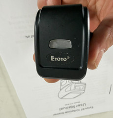 Eyoyo R30 Wearable 1D Wireless Ring Barcode Scanner Mini Finger Reader