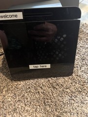 Used with box SQUARE POS SYSTEM REGISTER. Black with printer