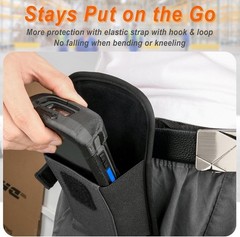Military-Grade Scanner Holder with Belt Clip for Zebra Mobile Computers