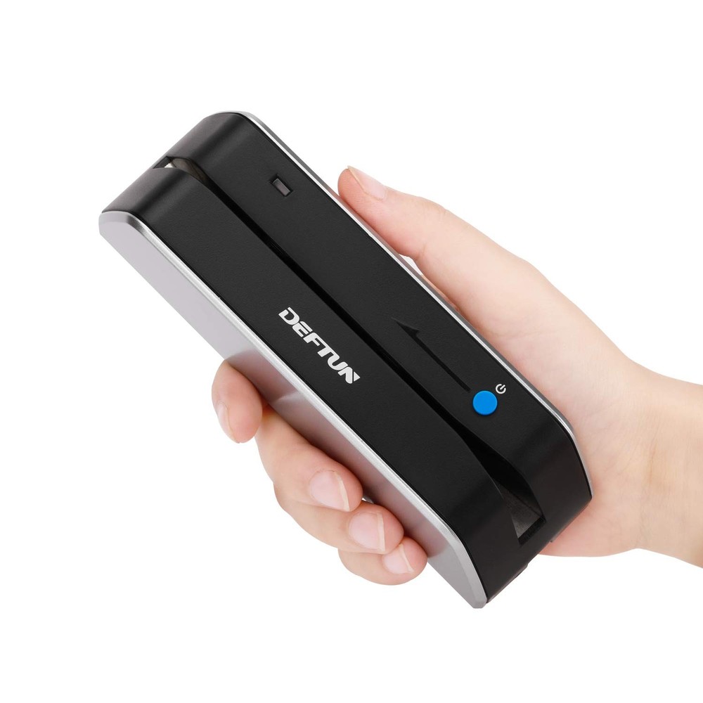 Deftun Bluetooth MSR-X6(BT) MSRX6BT Stripe Card Reader Encoder Mini Black