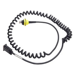 Cognex 300-9126-3R Barcode Scanner Coil Cable, RJ45 10-Pin to DB9, 3m Uncoiled