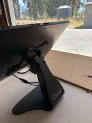 Toast POS Screen Black Tested Working Tt200 with Power Supply