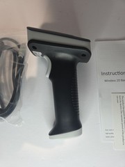 UHF RFID Reader 2.4G Bluetooth 1D/2D Handheld Barcode Scanner New, Tested Well