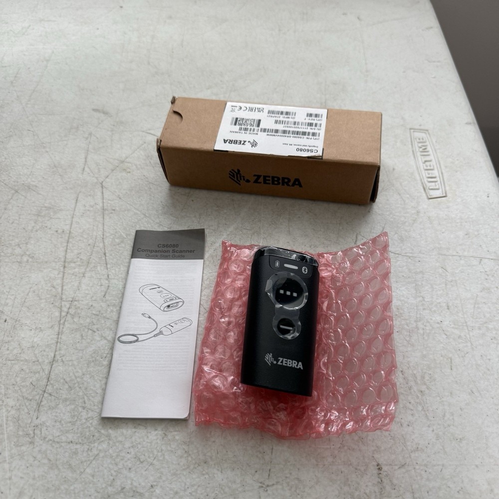 Zebra CS6080 Bluetooth Cordless Wireless Barcode Scanner CS6080 No Battery
