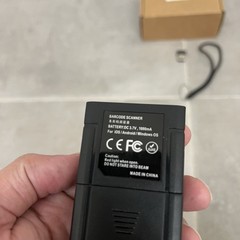 Eyoyo EY-2877 1D Barcode Bluetooth Laser Scanner with Charging Cable