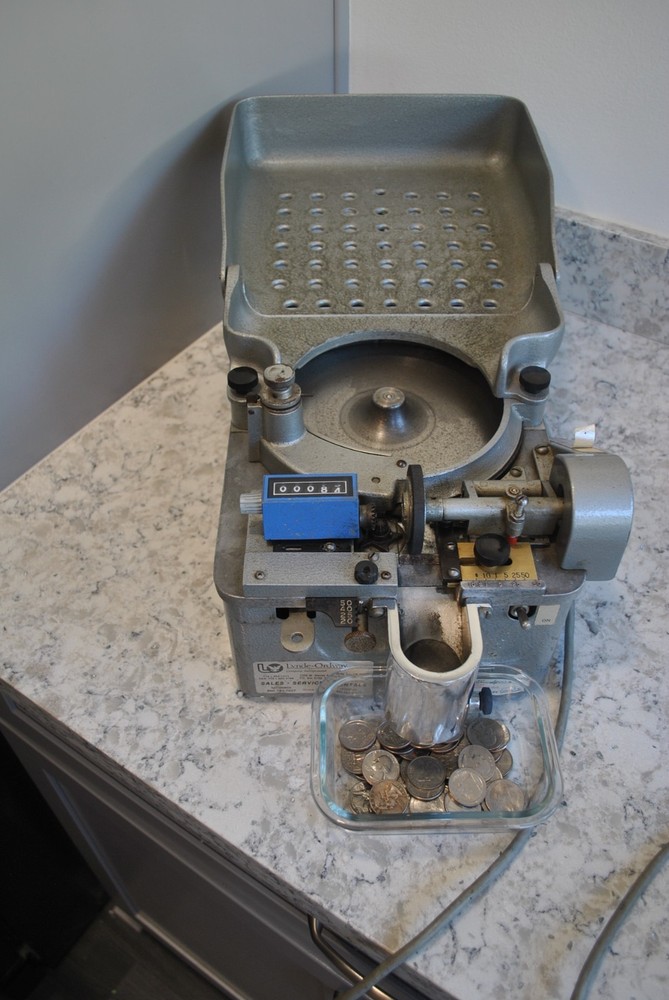 Lynde-Ordway Model 380 COIN COUNTER Downey Johnson
