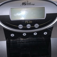Royal Sovereign FS-2D Electric Coin Sorter – Digital Display USED