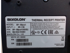 Bixolon SRP-350plusIII Direct Thermal Wall Mount Receipt Printer (Untested)