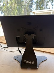 Toast POS Screen Black Tested Working Tt200 with Power Supply