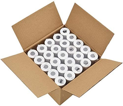 Thermal Paper Rolls 2 1/4″ x 165′ Cash Register POS Receipt Paper (50 Rolls)