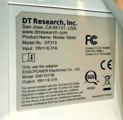 DT Research 13″ Touch Screen Tablet #DT313 w/ Intel i5, Windows 10