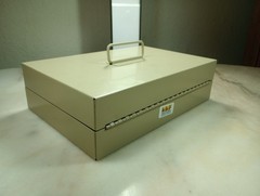 MMF Industries Steel Secure Combination Cash Box. Excellent Quality & Condition