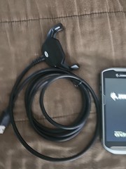 Zebra TC56CJ Touch Computer Barcode Scanner & Charger Battery Good LOCKED