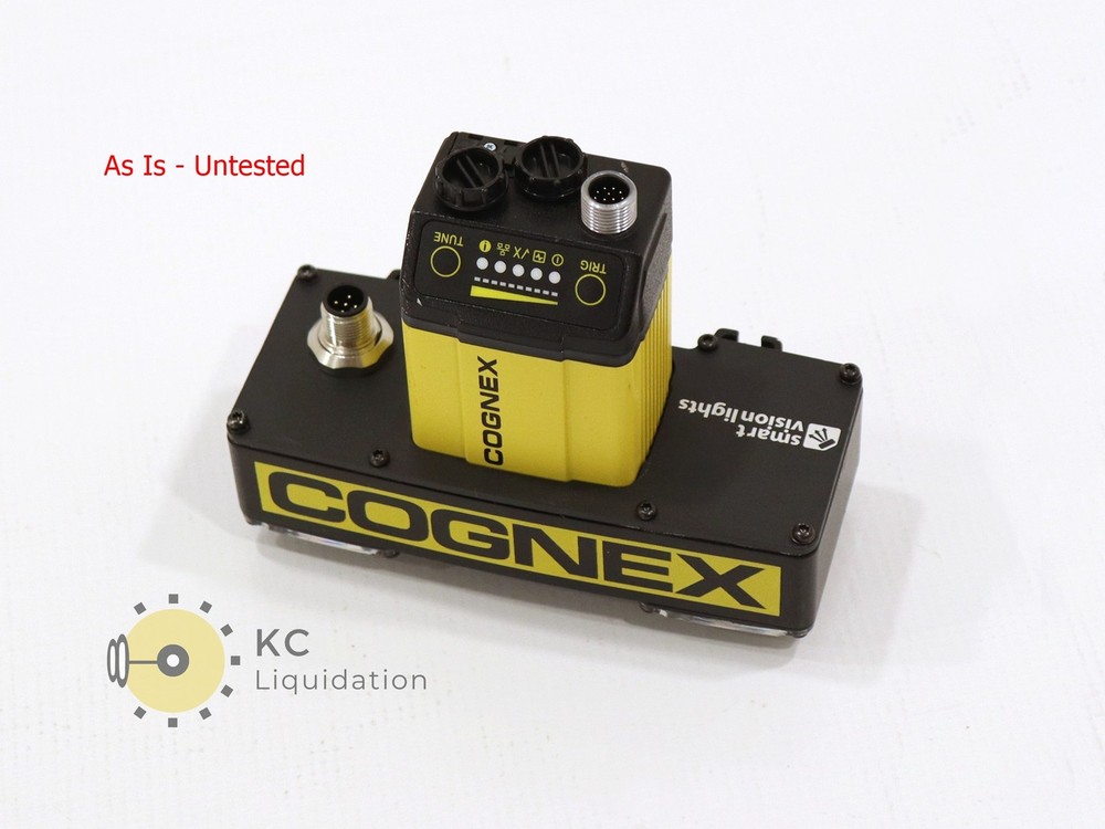 Cognex Smart Vision Light 119-10103R DM375X-M Light/Camera/Scanner – As Is