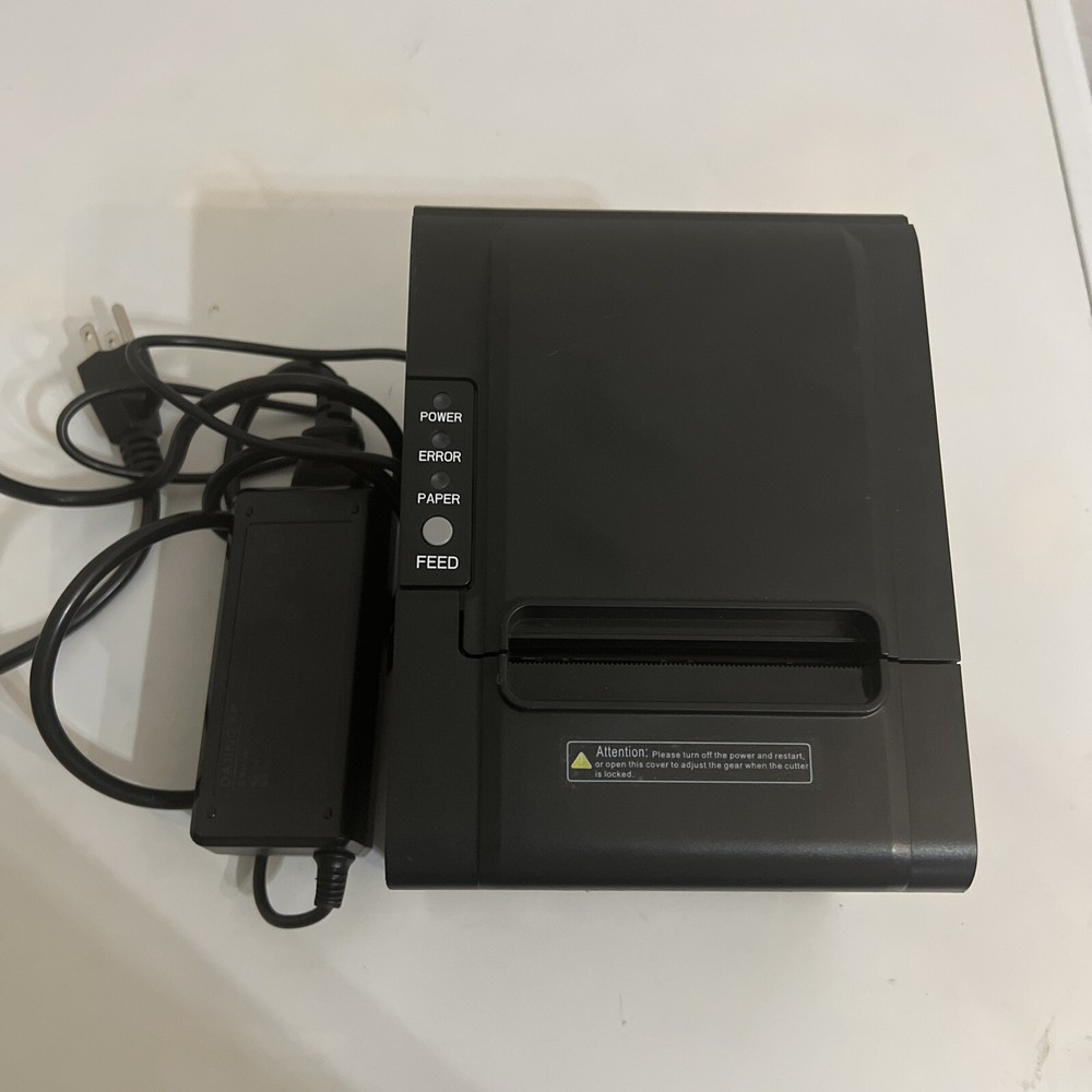 RONGTA POS Printer 80mm USB Thermal Receipt Printer Restaurant Kitchen