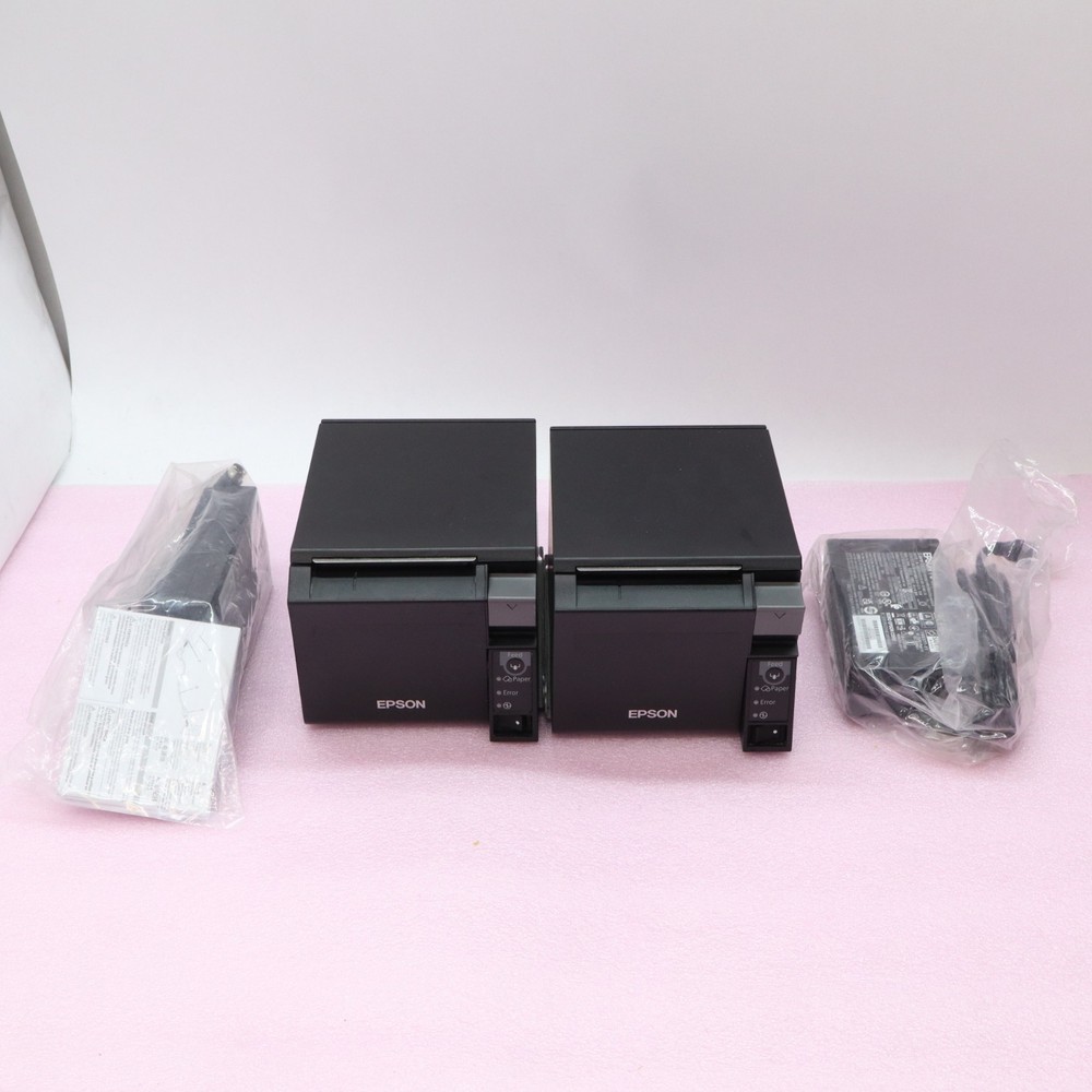 Lot-2 Epson TM-T70II M296A Thermal Label Printer Unit Only T5