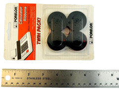 Porelon PR 511 Black/Red Twin Spool Calculator Ribbon Twin-Pack Universal 1996