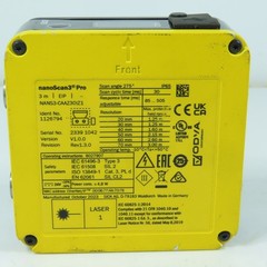SICK NANS3-CAAZ30IZ1 nanoScan3 Pro Safety Laser Scanner NO COVER