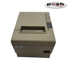 Epson M129H TM-T88IV USB Thermal Receipt Printer White. Print test with 1 Line