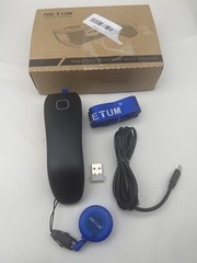 NETUM QR Code Scanner Mini Barcode Scanner – Bluetooth Compatible, Portable USB