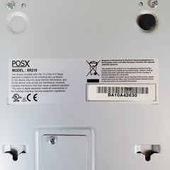 POSX Cognitive Thermal Receipt Label Junk Lot (x6) XR210 Evo Parts Untested