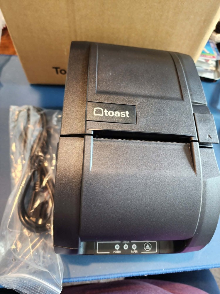 Toast TKP300 Dot Matrix Kitchen Printer USB Tearbar 3 in Print Width