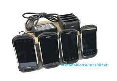 LOT OF 4x Zebra TC70 TC700H-KC11ES-NA Android 5.1 Google Play +Battery Charger