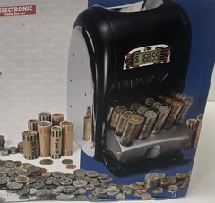 RollMaster CLXX Professional Grade Digital Coin Sorter # 7500