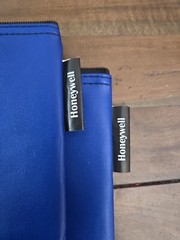 Honeywell 6503 Multipurpose Zipper Bank Deposit Money Bag Blue 11″ x 6″ 3-Pack