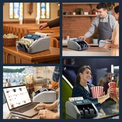 IMC51 Money Counter Machine Count Value, Add+Batch/Add+ Value Mode Bill Count…