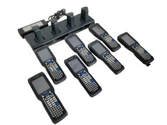 Lot of 7 Honeywell CK75 Handheld Mobile Computer CK75AA6EN00W 1400 W/Battery