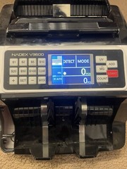 NADEX COINS NCC1-1140 V3600 Money Counter and Counterfeit Detector